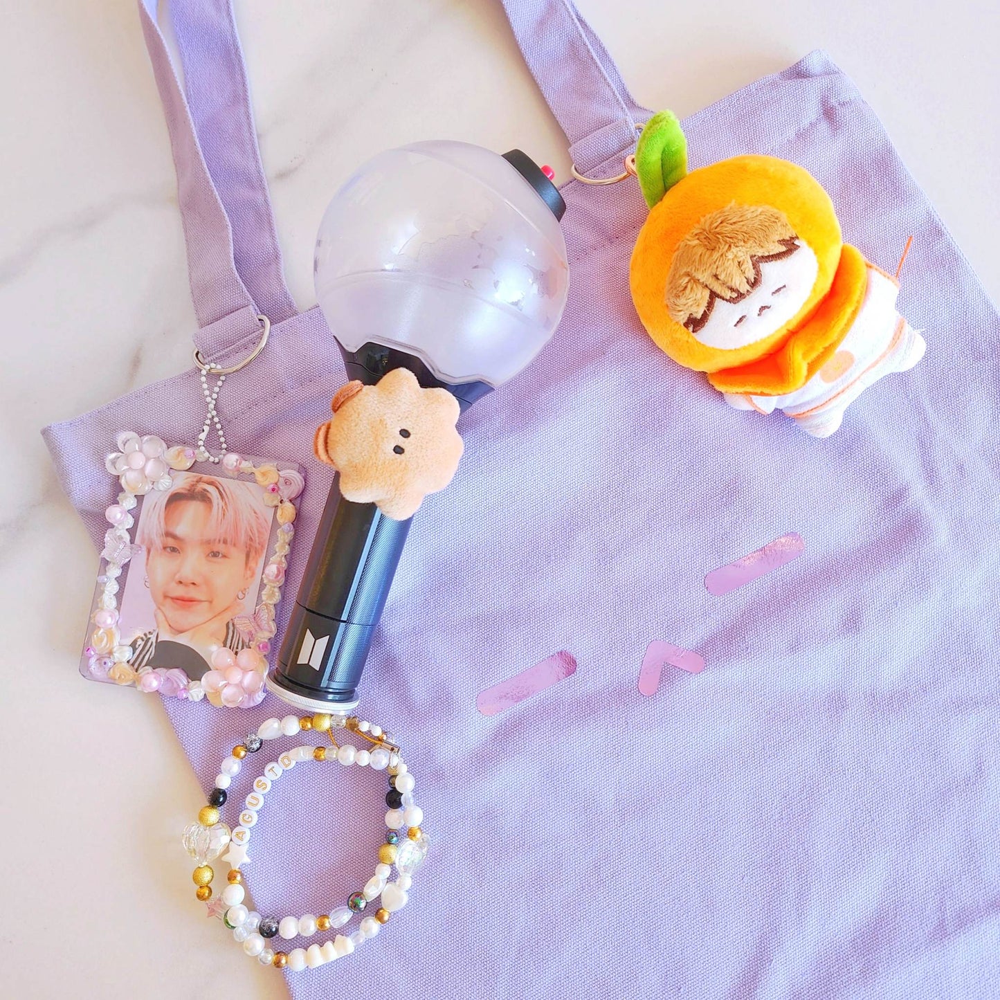 Yoongi Face Tote Bag