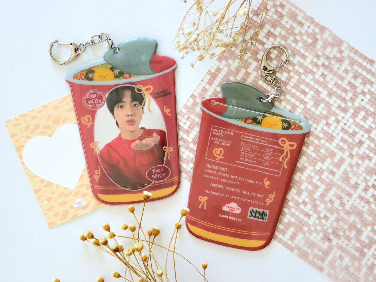 Jin Ramen Photocard Holder