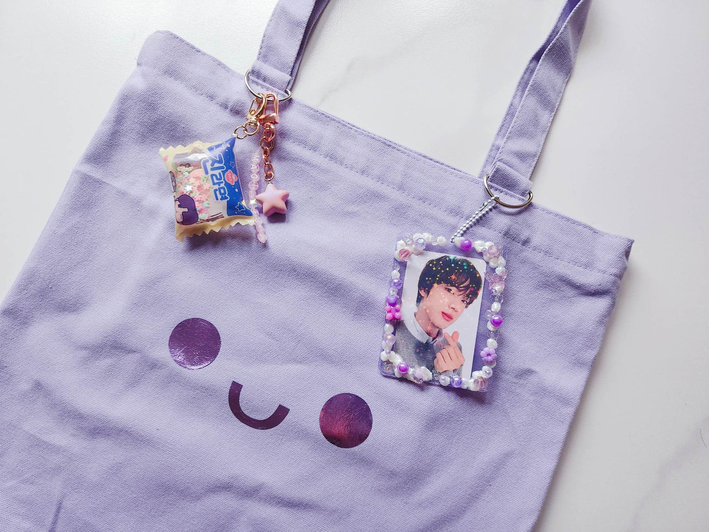Jin Face Tote Bag
