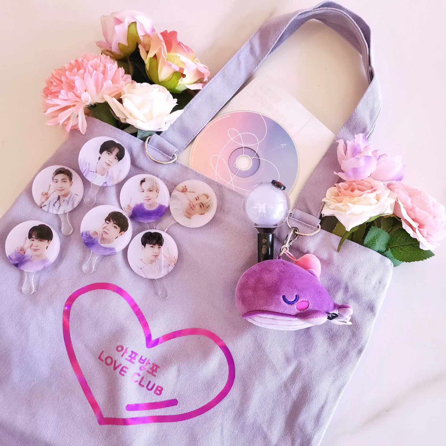 BTS Bangtan Mini Picket Pin
