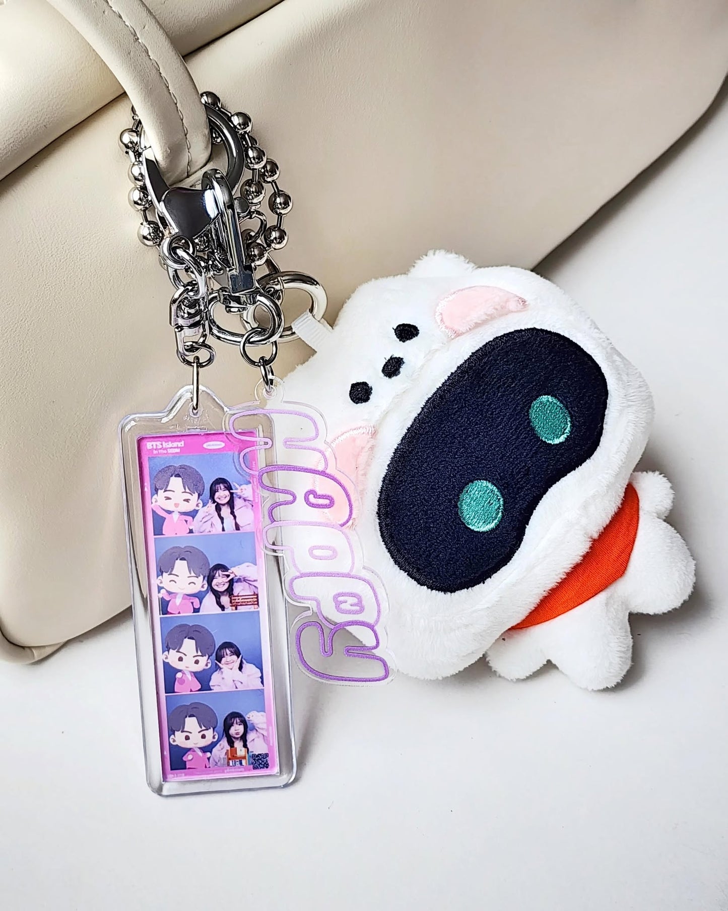 Custom Life4cut Photoism Mini Keychain