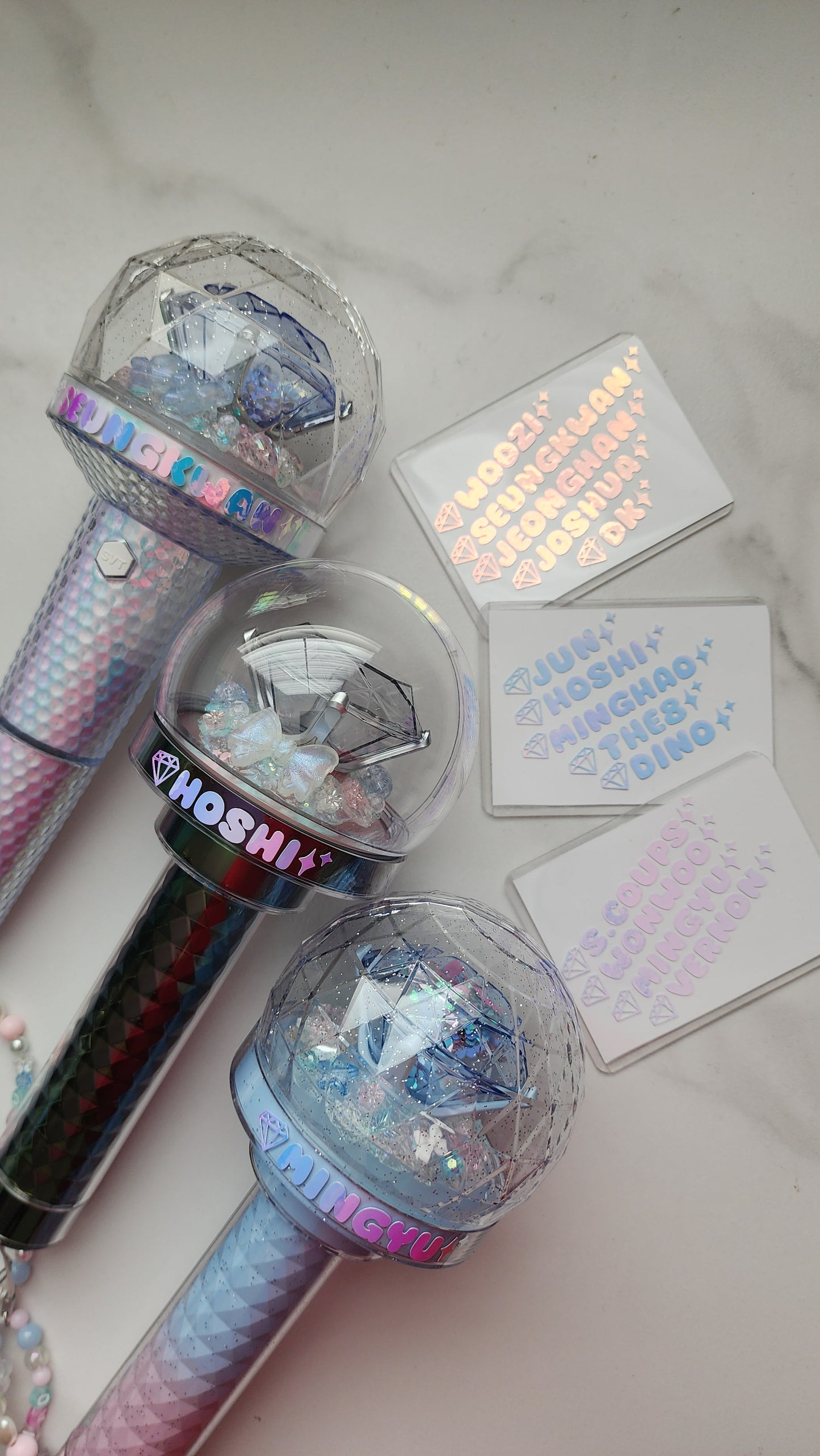 Seventeen Light Stick Decal