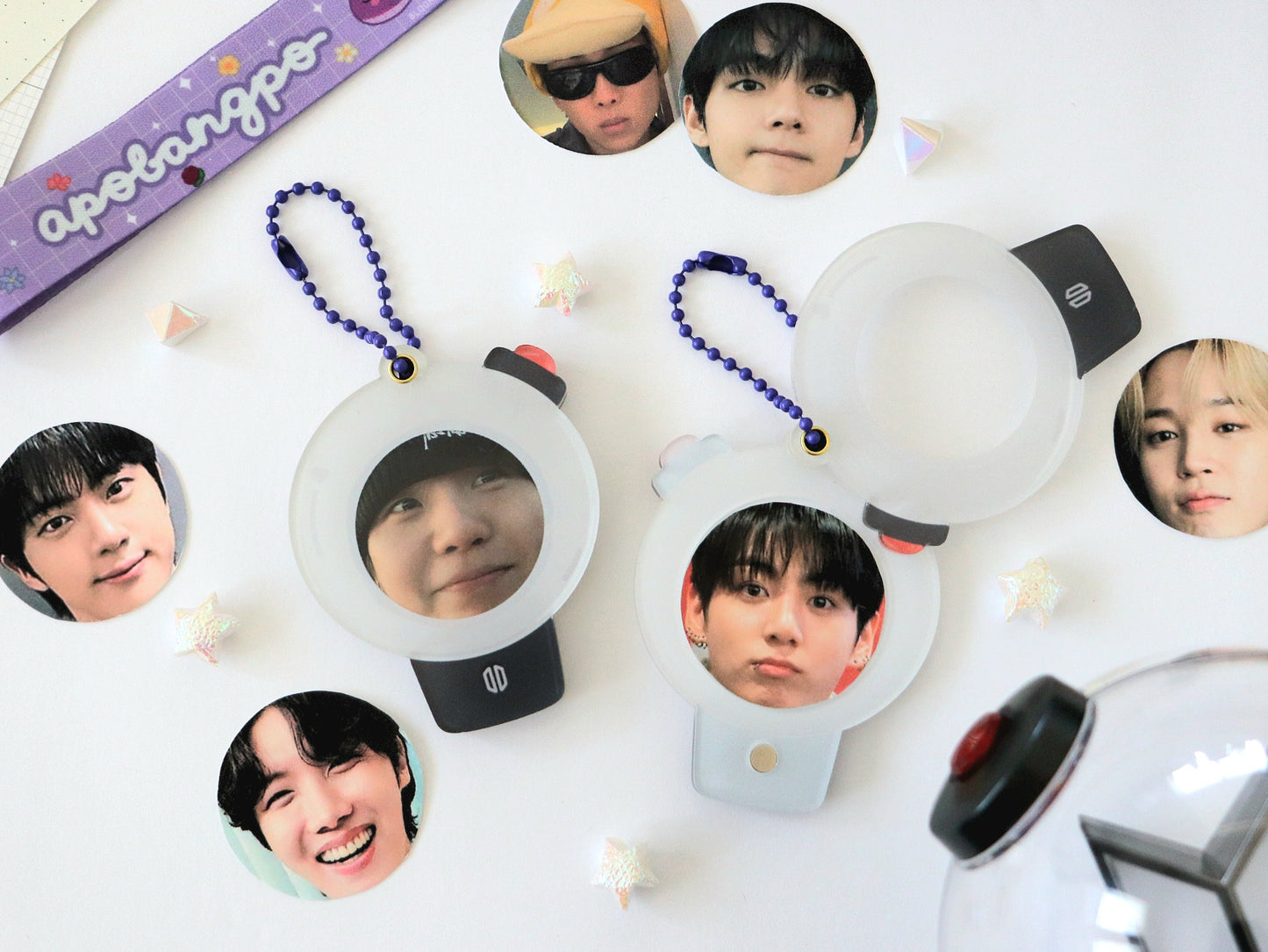 ARMY Lightstick acrylic photo holder