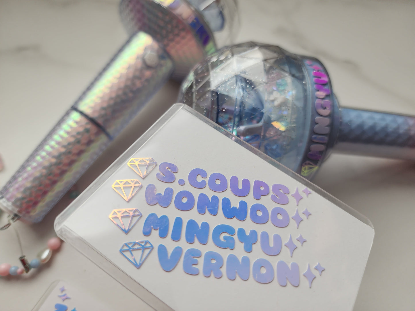 Seventeen Light Stick Decal